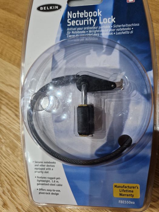 Linka do laptopa zabezpieczenie