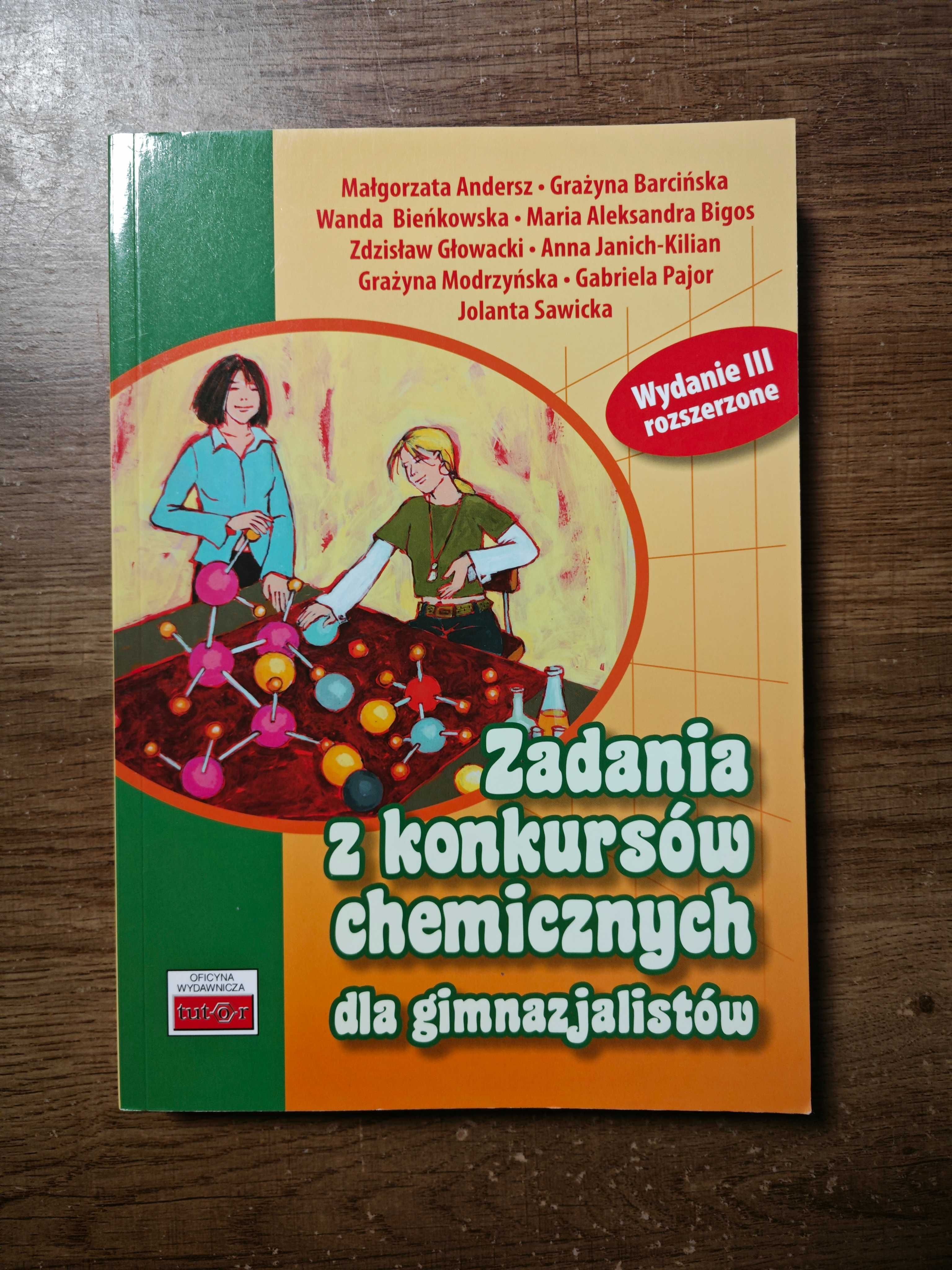 Zadania z konkursów chemicznych dla gimnazjalistów