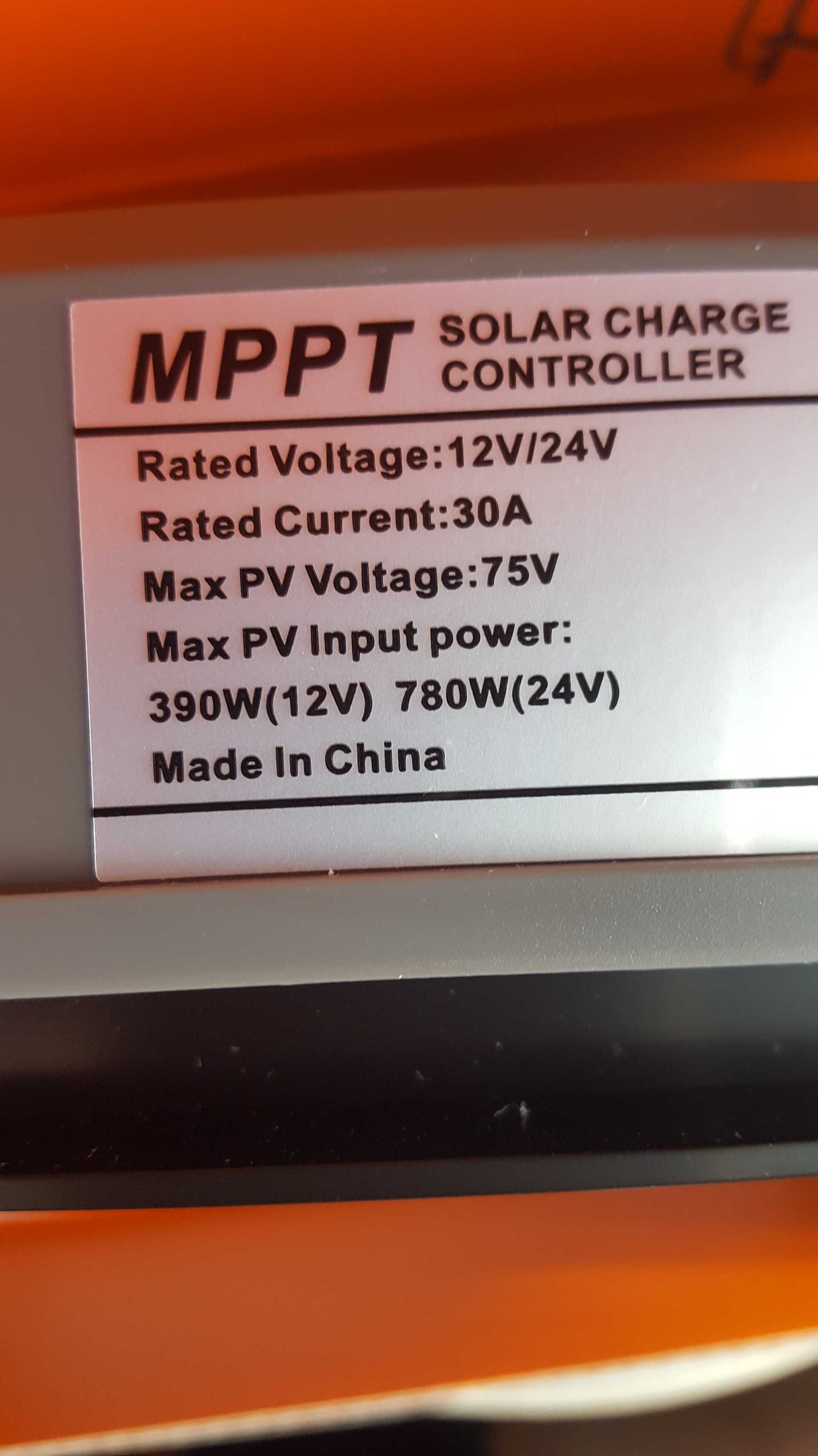 Controladores solares MPPT para carga de baterias 12/24/36/48V