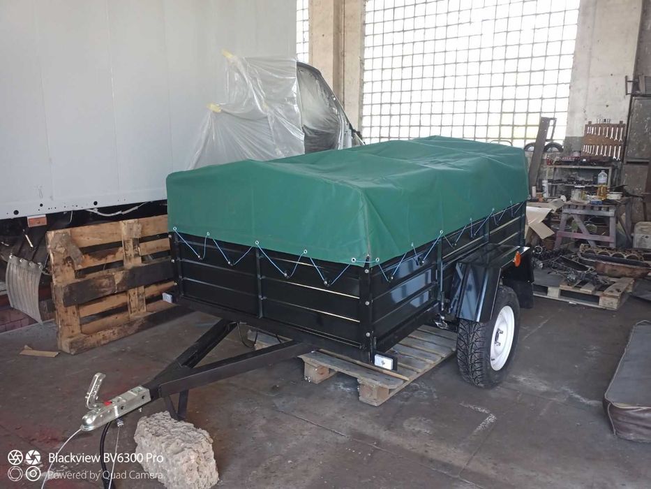 Причіп легковий ПА 2000/1300/400 на АЛКО ресорах   Доставка Документи