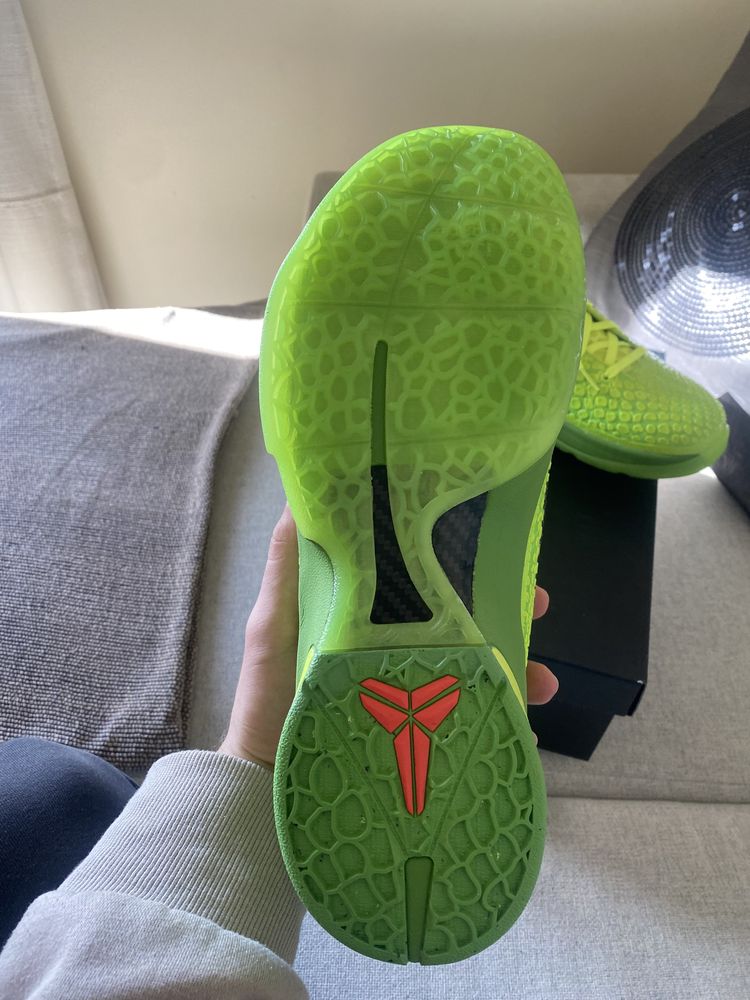 Kobe 6 Protro Grinch