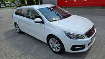 Peugeot 308 Piękny Allure EAT8 - cały w oryginalnym lakierze, kamera 360, masaże..