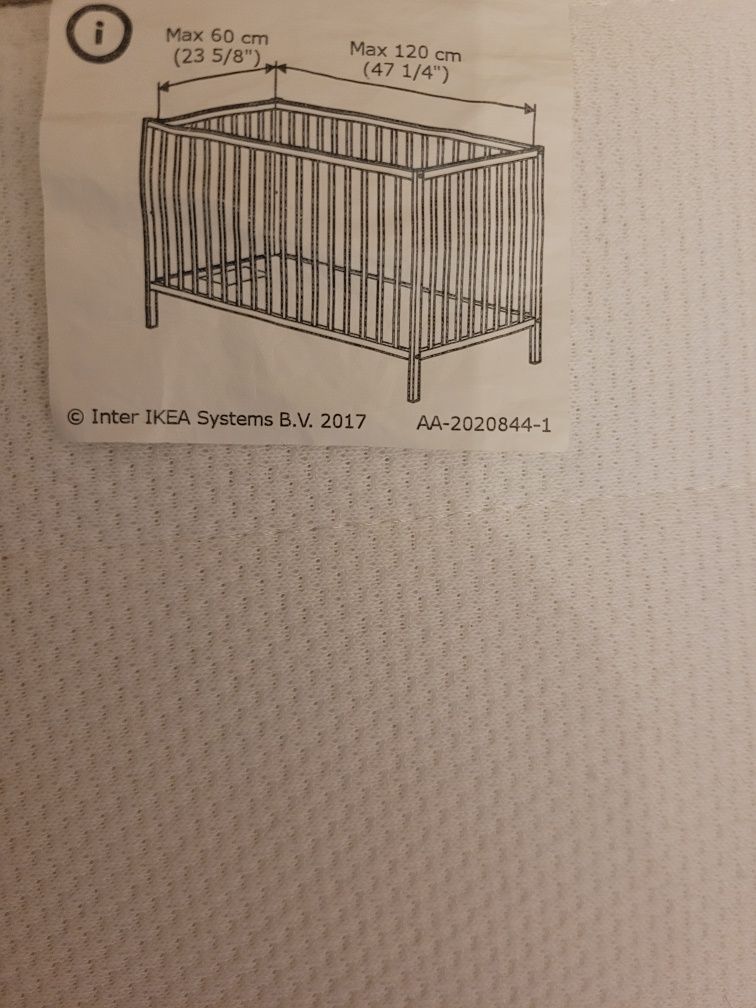 Colchão de espuma para berço-IKEA