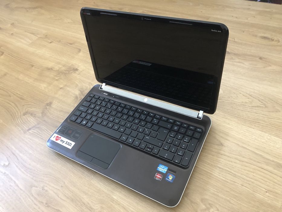 Portátil HP intel core i7 - autenticação com impressão digital