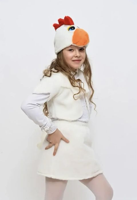 Костюм курочки для дівчинки 116-128