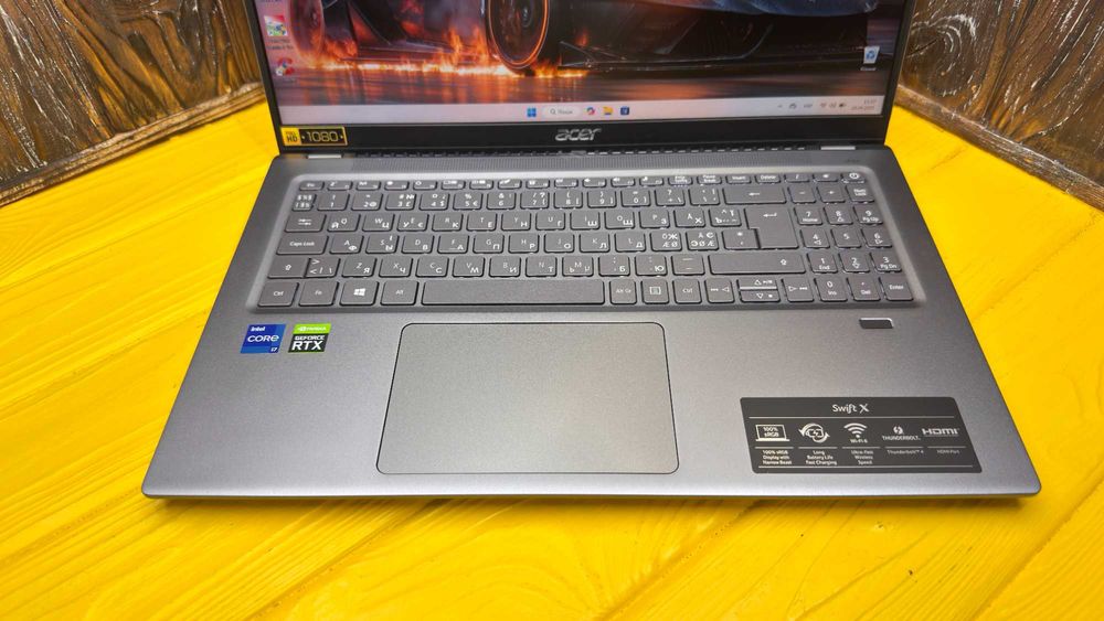 Потужний Геймерський Ноутбук Acer Swift SFX16-51G /RTX 3050 TI 4 GB