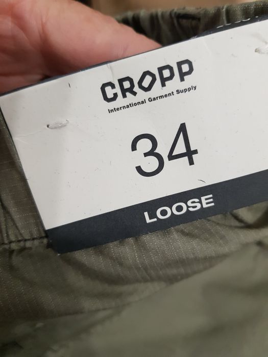 NOWE CROOP spodnie bojówki khaki rozm 34 Wrocław
