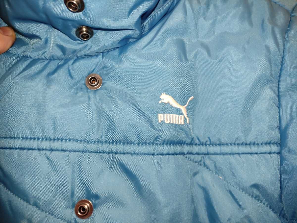 Kurtka wiosenna Puma rozmiar M, niebieska turkusowa 38