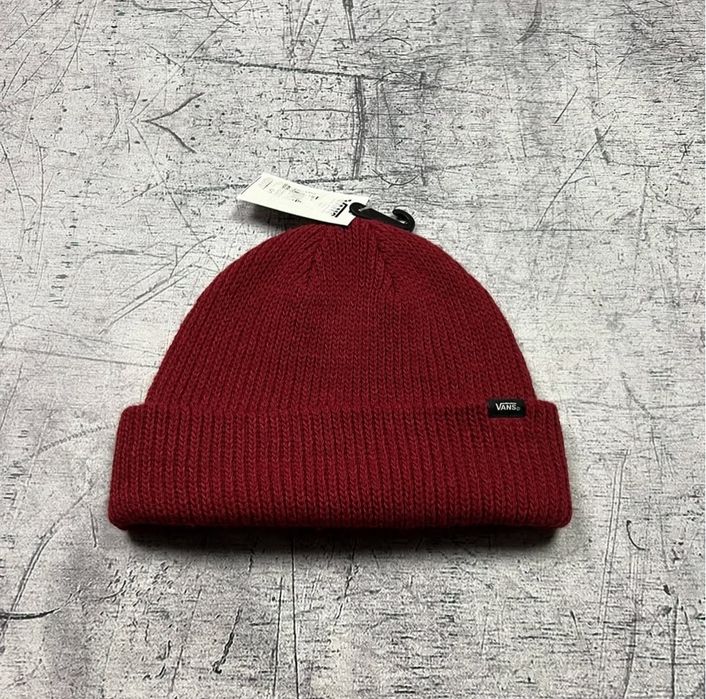 Vans Burgundy Basic Hat/ оригінал шапка біні демисезонна / зимова