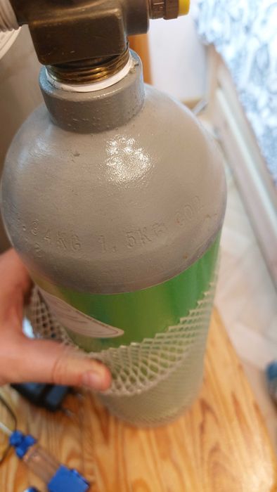 Zestaw do CO2 akwarium dwie butle