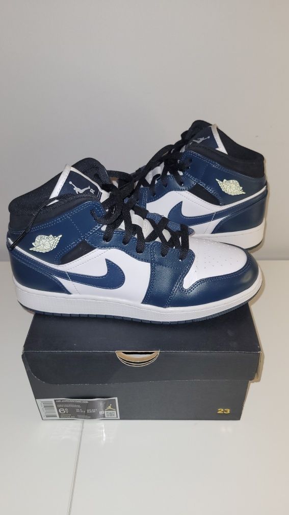 Nike Air Jordan Mid GS Armory Navy 6.5 39