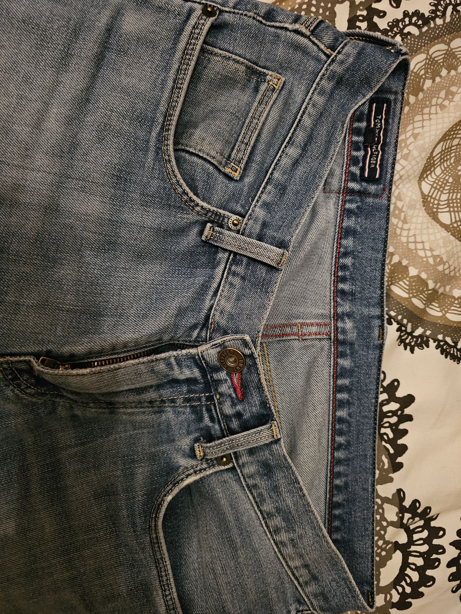 Calças ganga tommy hilfiger