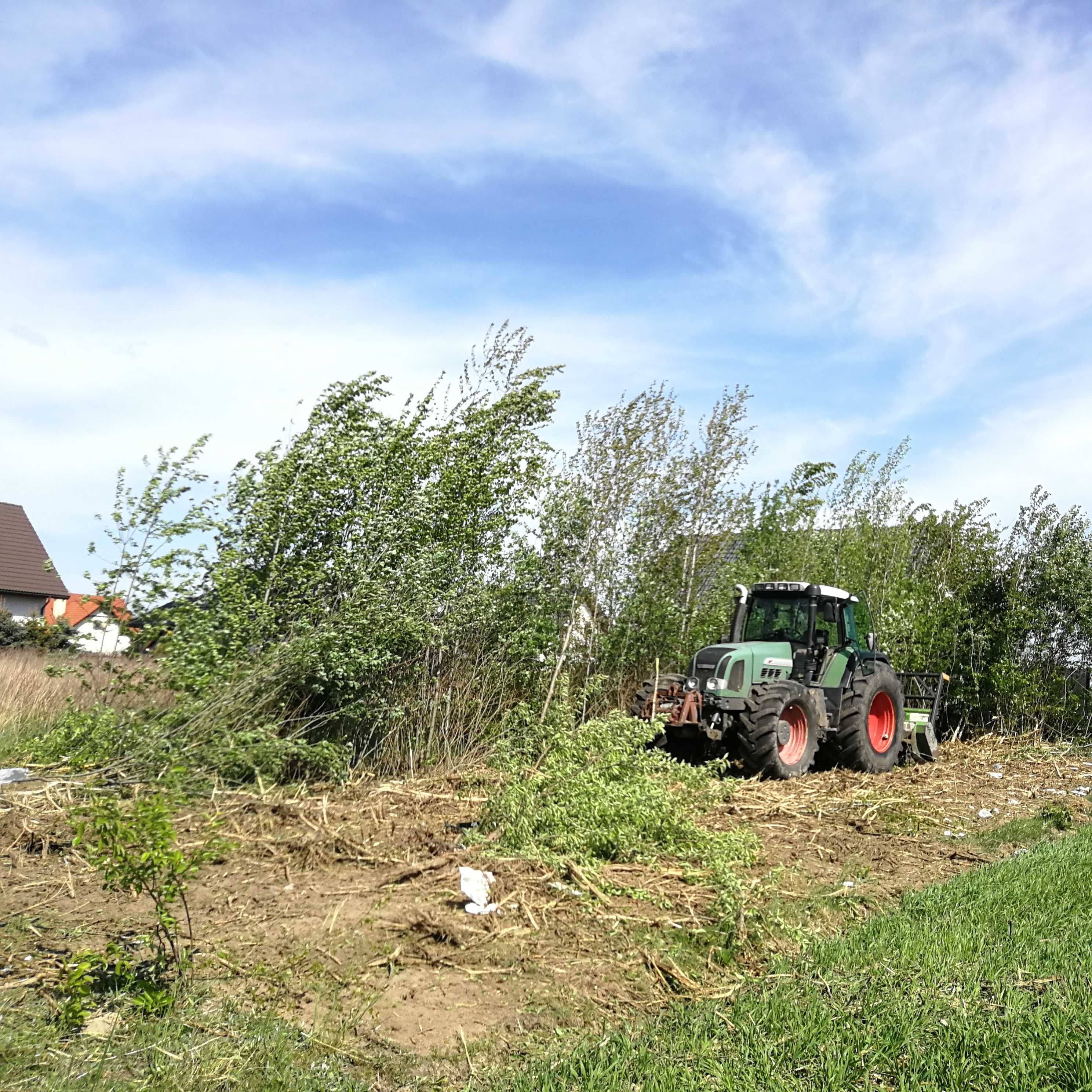 Mulczer wgłębny mulczer leśny, powierzchniowy rekultywacja nieużytków