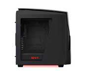 NZXT 450 Matowa Czarna czerwony led
