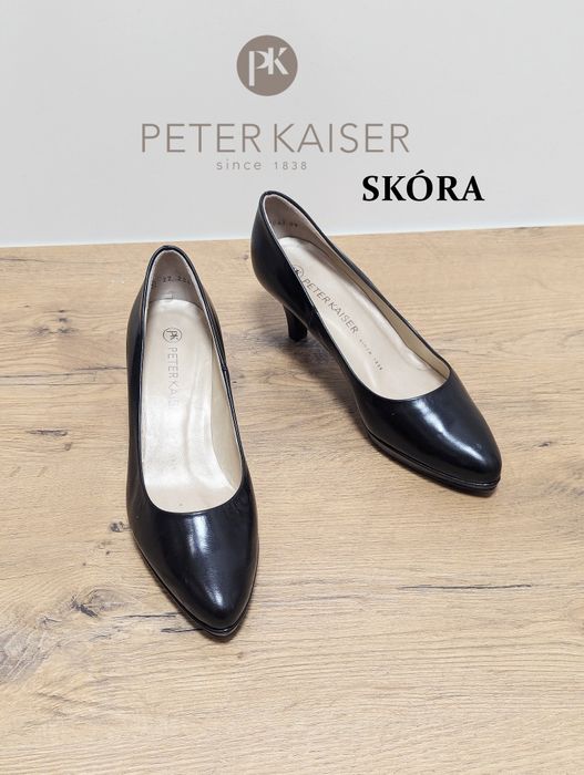 Eleganckie czółenka ze skóry naturalnej, Peter Kaiser r. 35 36 nr. 3