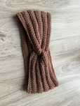 Brązowa opaska handmade