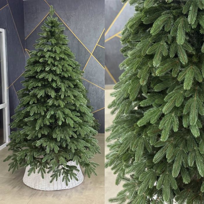 Супер ціна‼️литих і засніжених штучних ялинок,новорічна елка литая ель