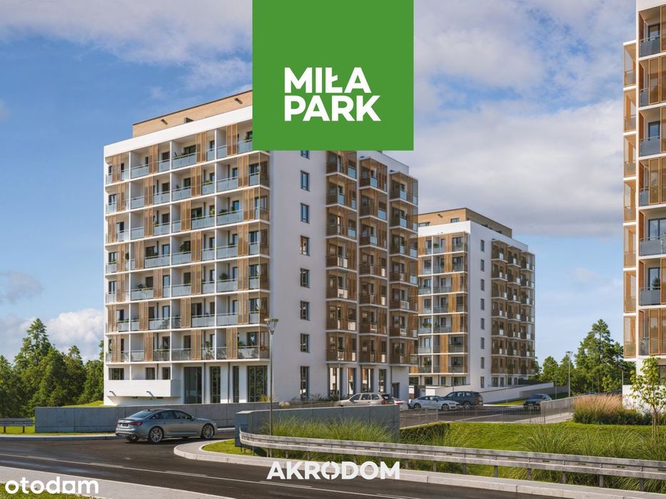 => MIŁA PARK - 3 pokoje 47 m2 => DRABINIANKA !!!