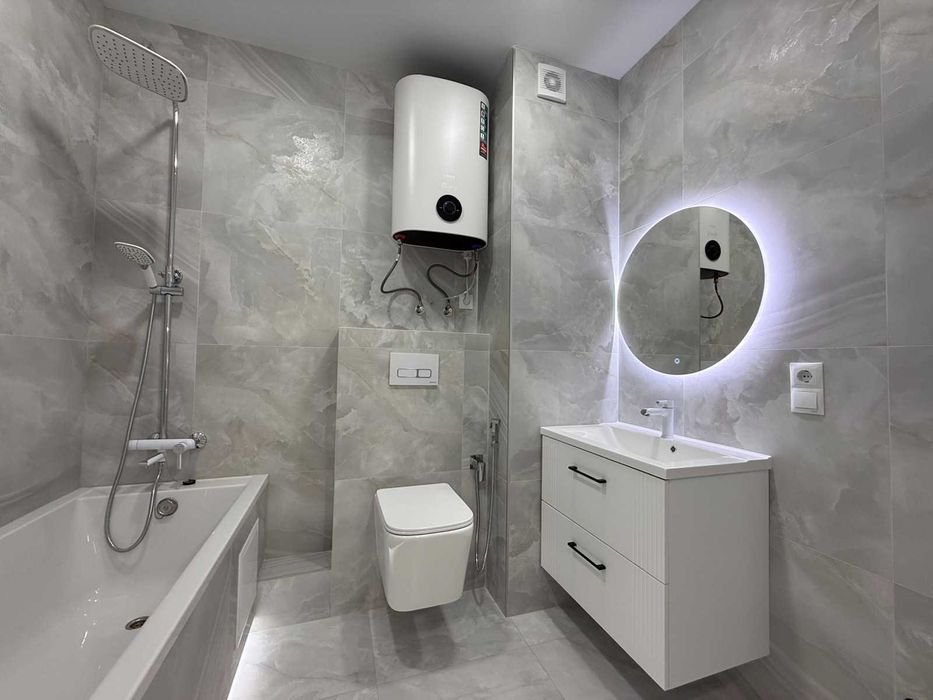 1 комнатная квартира 38 м2 Ремонт Мебель Техника ЖК Акварель 8