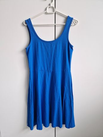 Niebieska sukienka Orsay