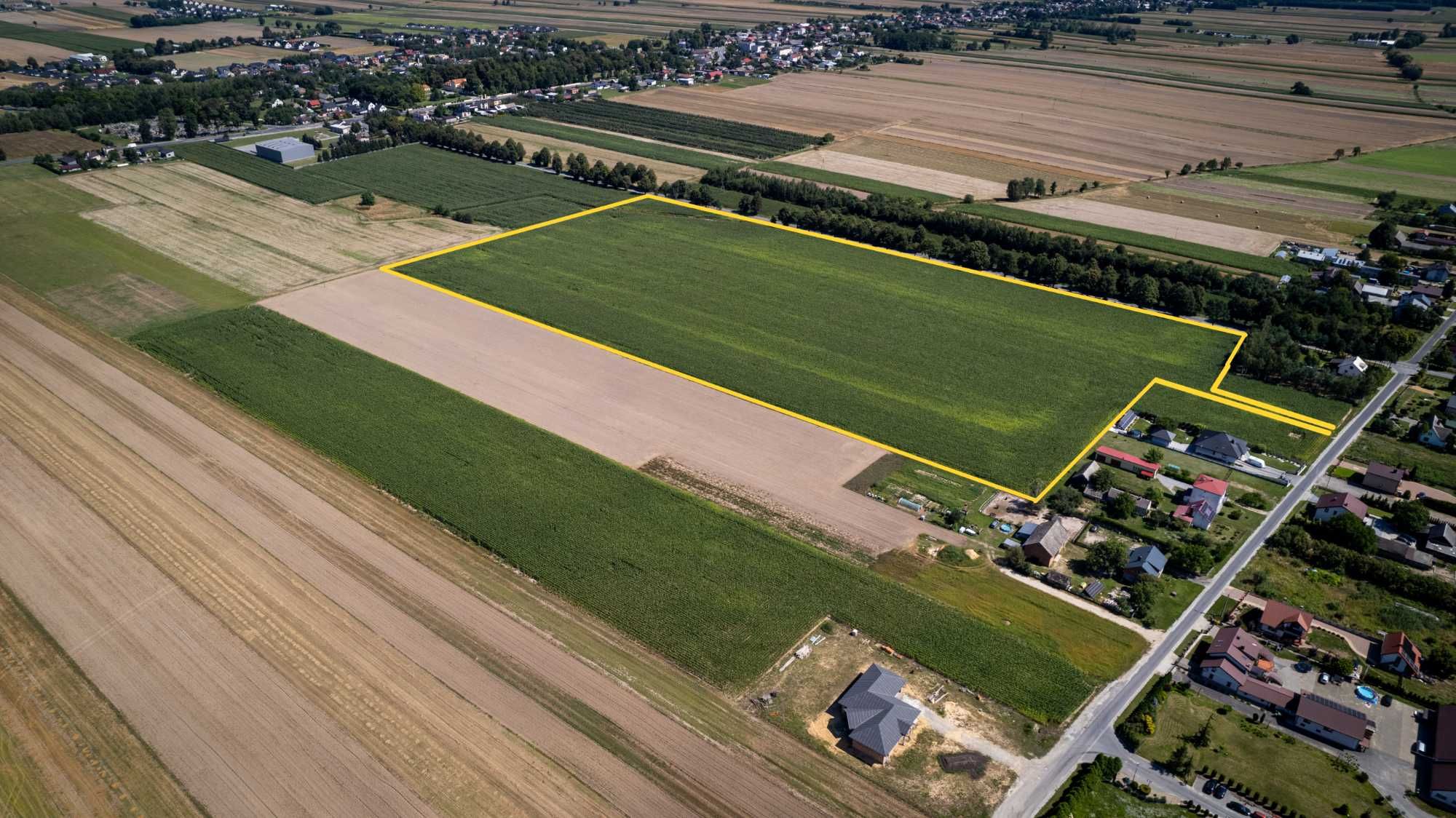 Działka inwestycyjna, przemysłowa 9,5ha Blisko S8, MPZP