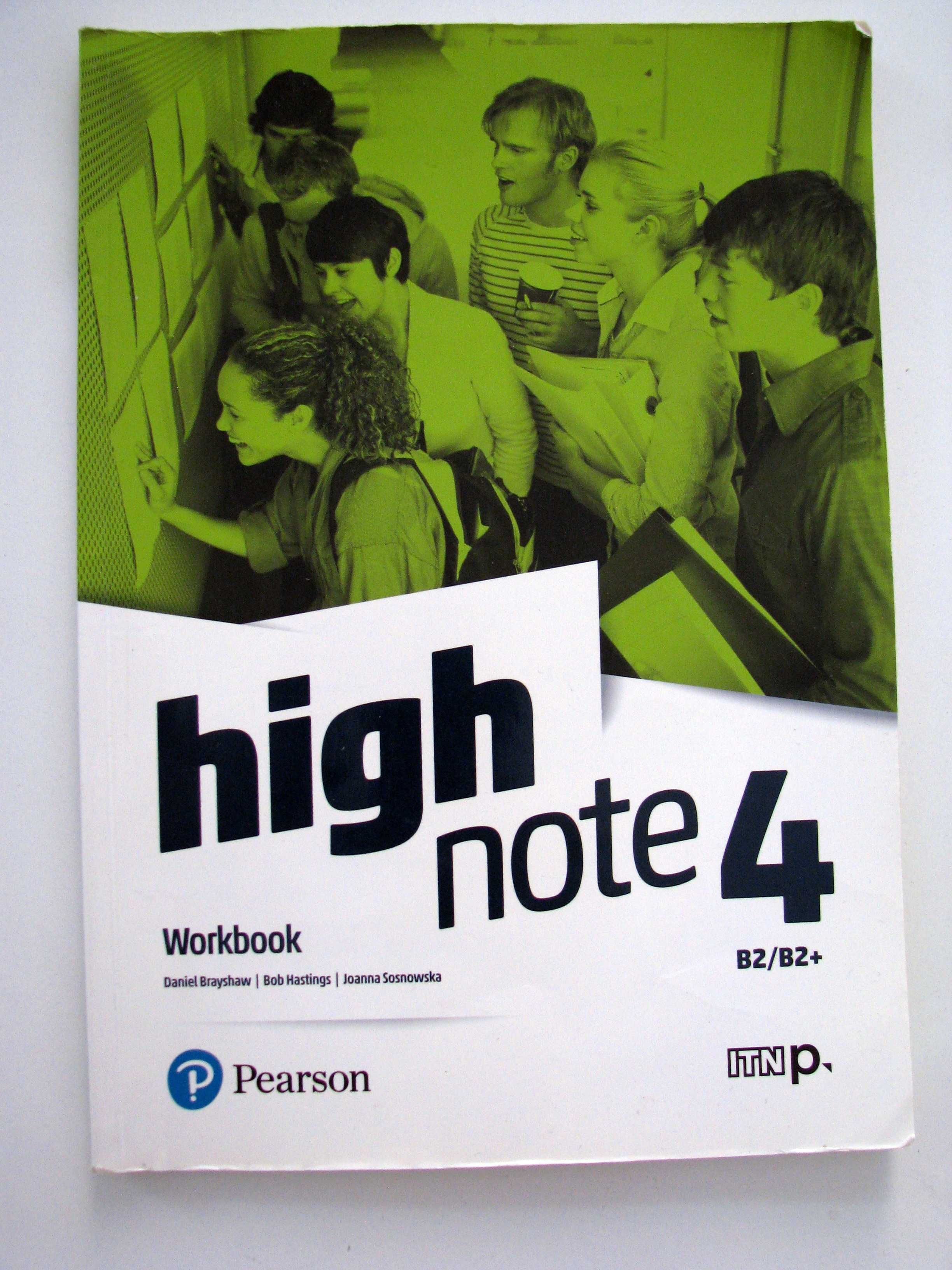 Zestaw: podręcznik i ćwiczenia do nauki angielskiego "HIGH NOTE4"