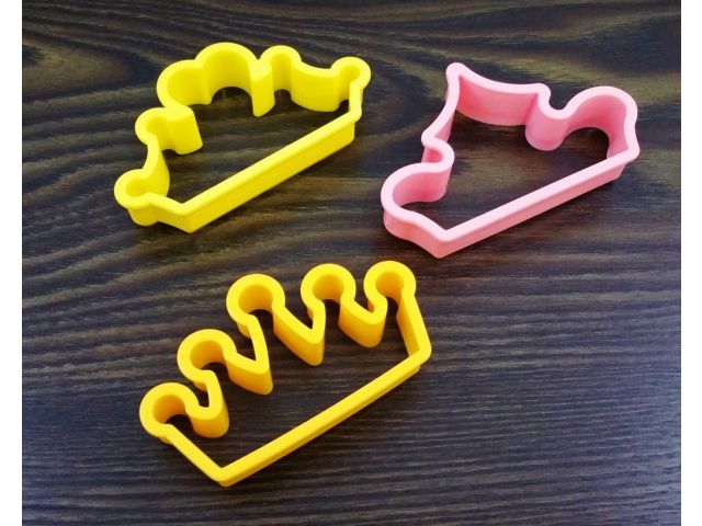 Wykrawacze Formy Foremki Plastikowe Do Pierników Ciastek 3 Korony