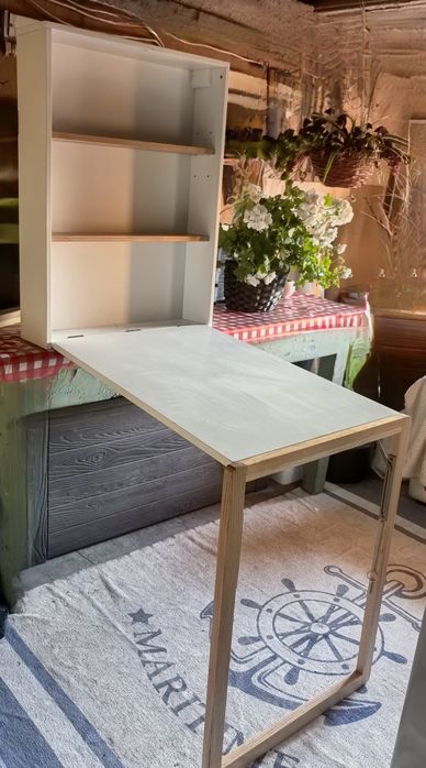Biurko rozkładane z regałem LIVARNO LIVING