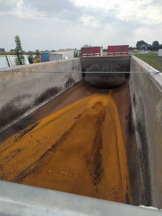 Mulda stalowa z naczepy wywrotki Schmitz Meierling 29 m3