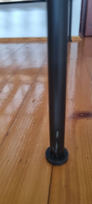 Łóżko metalowe czarne IKEA