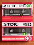 Kasety magnetofonowe TDK D90