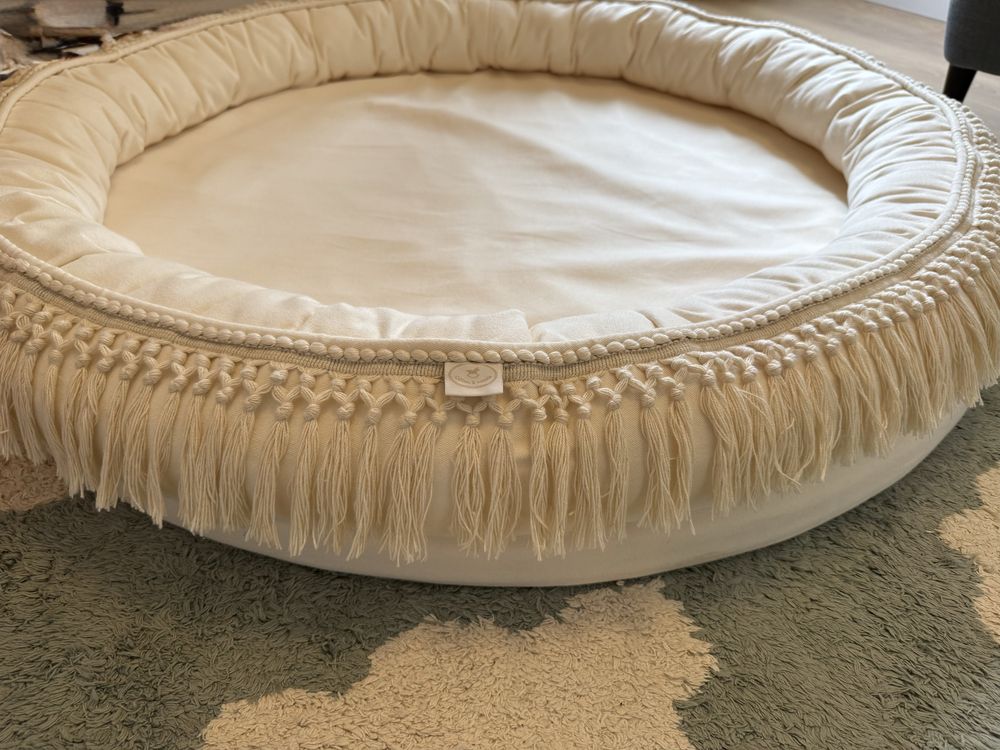 Casulo/ Ninho Baunilha Boho da Mon Lit Cabane