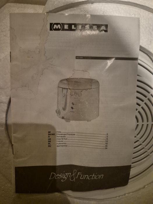 Фрітюрниця Melissa Нова