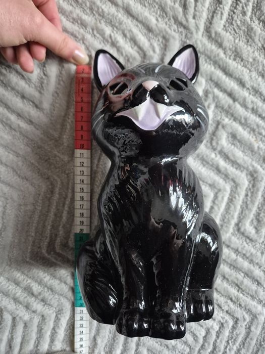 Świecznik kot, Halloween, 26 cm