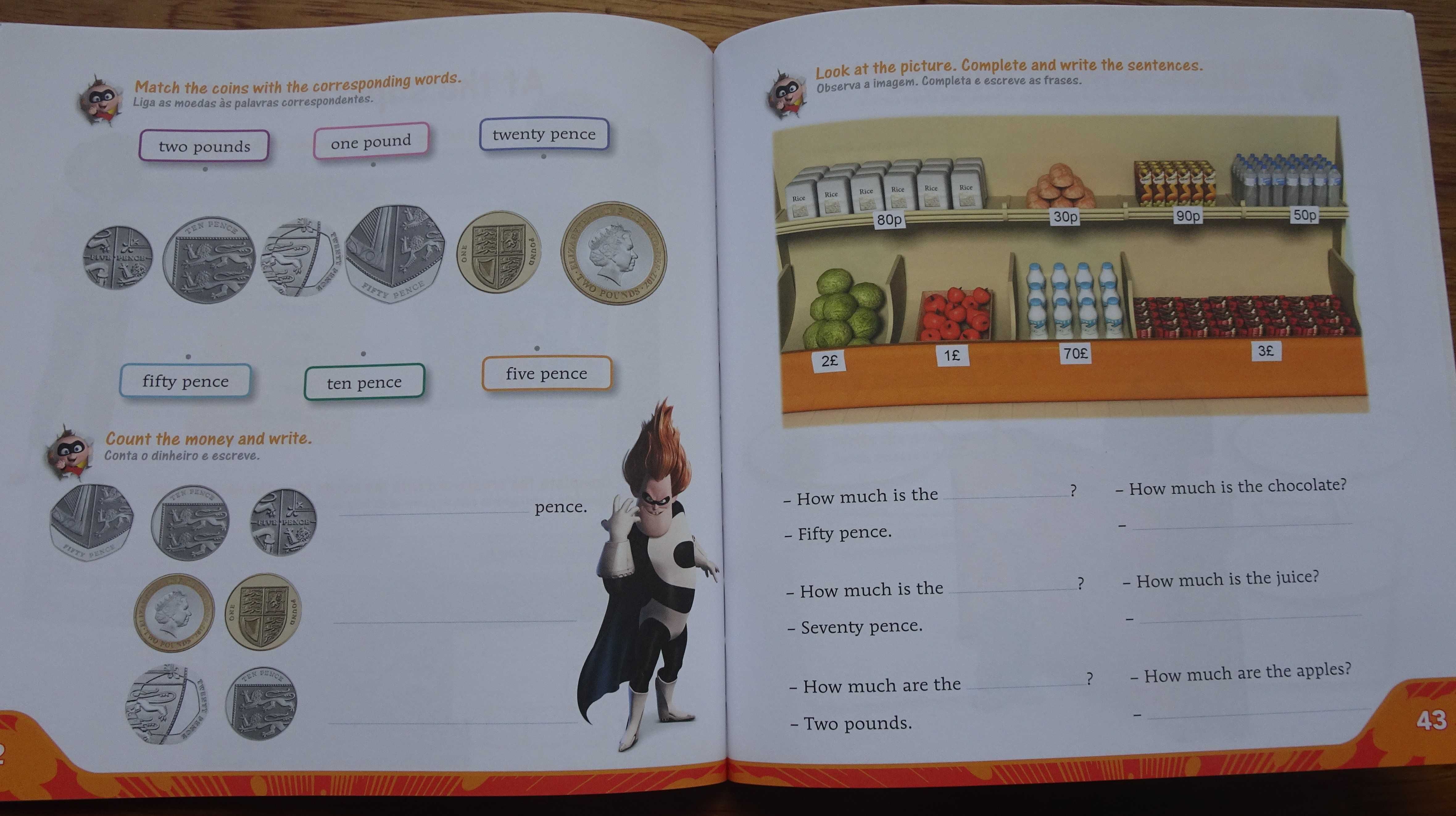 Aprende Inglês Com The Incredibles (Os Super Heróis)