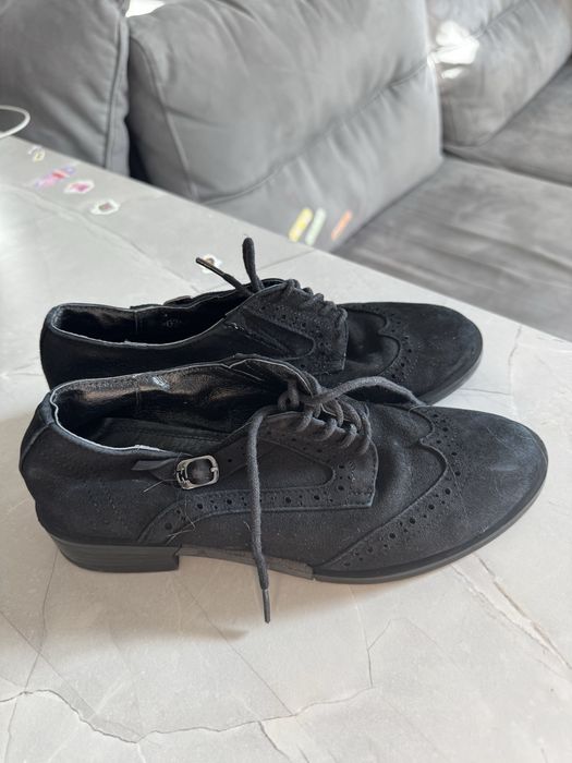 Черевики жіночі замшеві 37 розміру