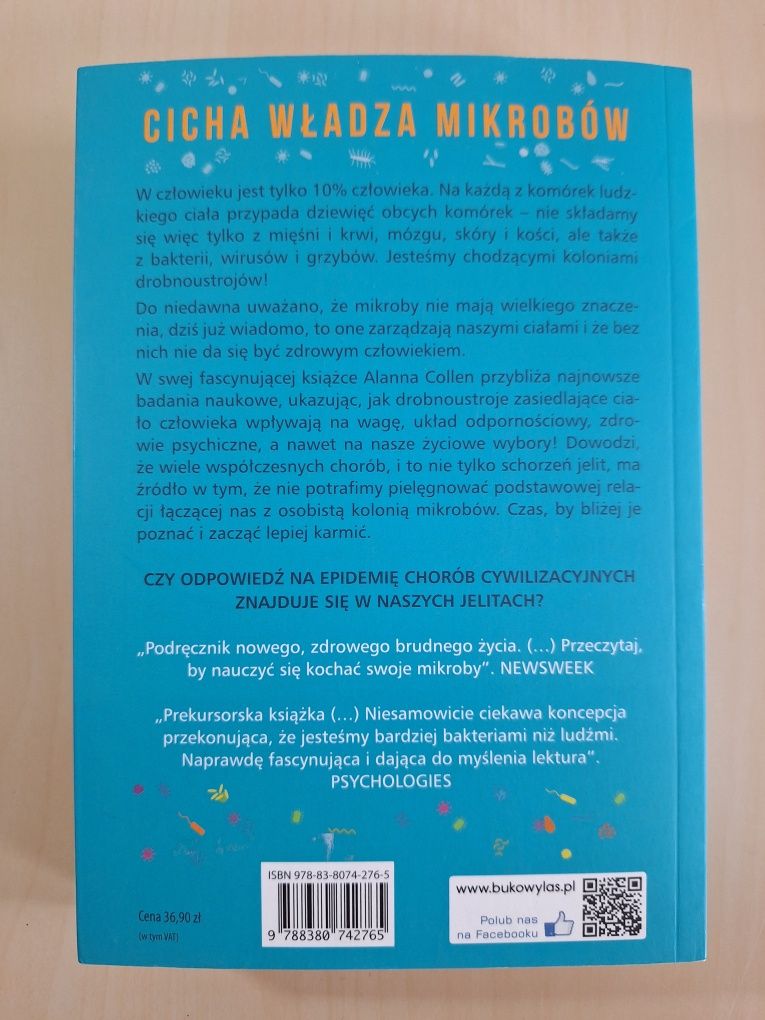 Alanna Collen Cicha władza mikrobów