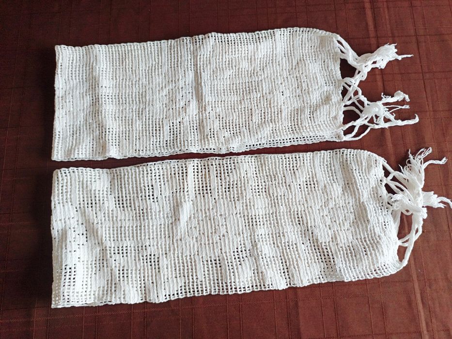 Panos de linho feito á mão