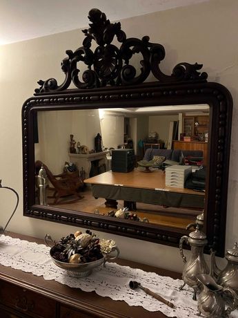 Espelho antigo Grande - Vintage