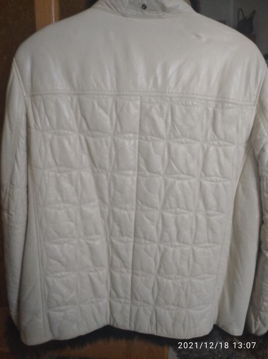 Куртка зимова шкіряна Franko de Marko