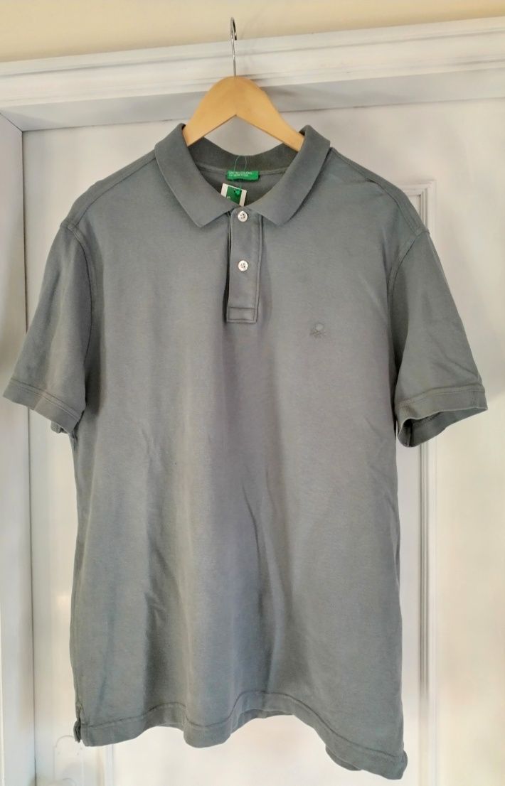 Polos Benetton e Ralph Lauren originais tam XL