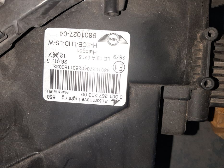 Dois farois mini contryman (r60) cooper