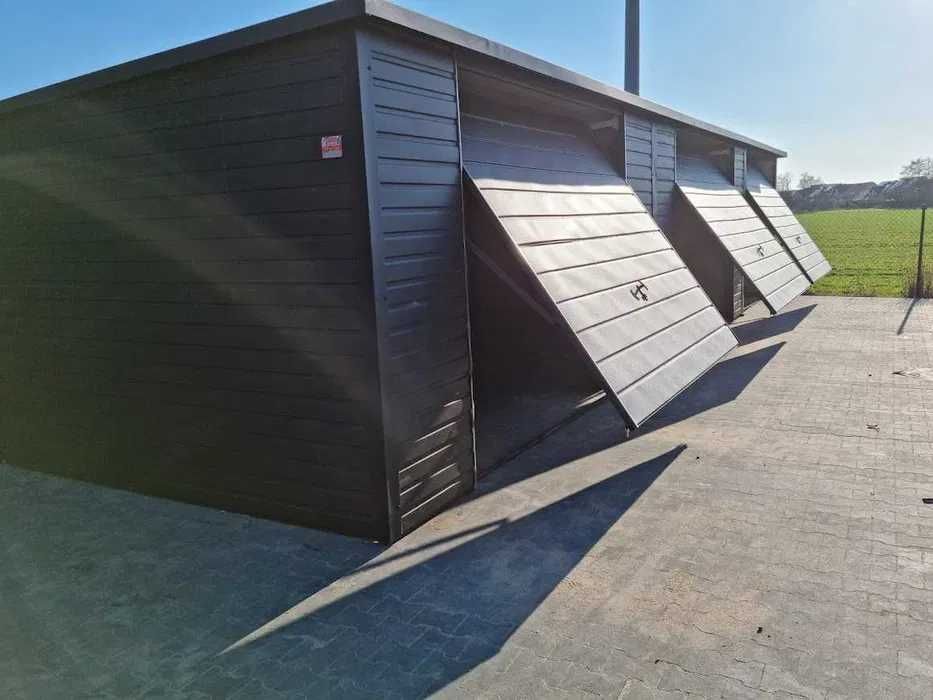 Garaż blaszany, kompleks garaży, schowek, komórka lokatorska, blaszak