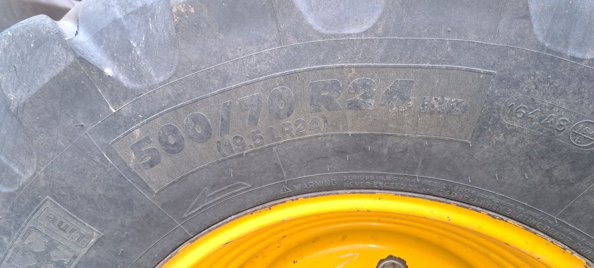 Шини michelin  500/70r24