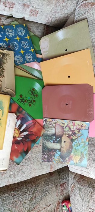 Zestaw-losowo wybrane 24 płyt winilowych-Pocztówka dzwiękowa lata'60