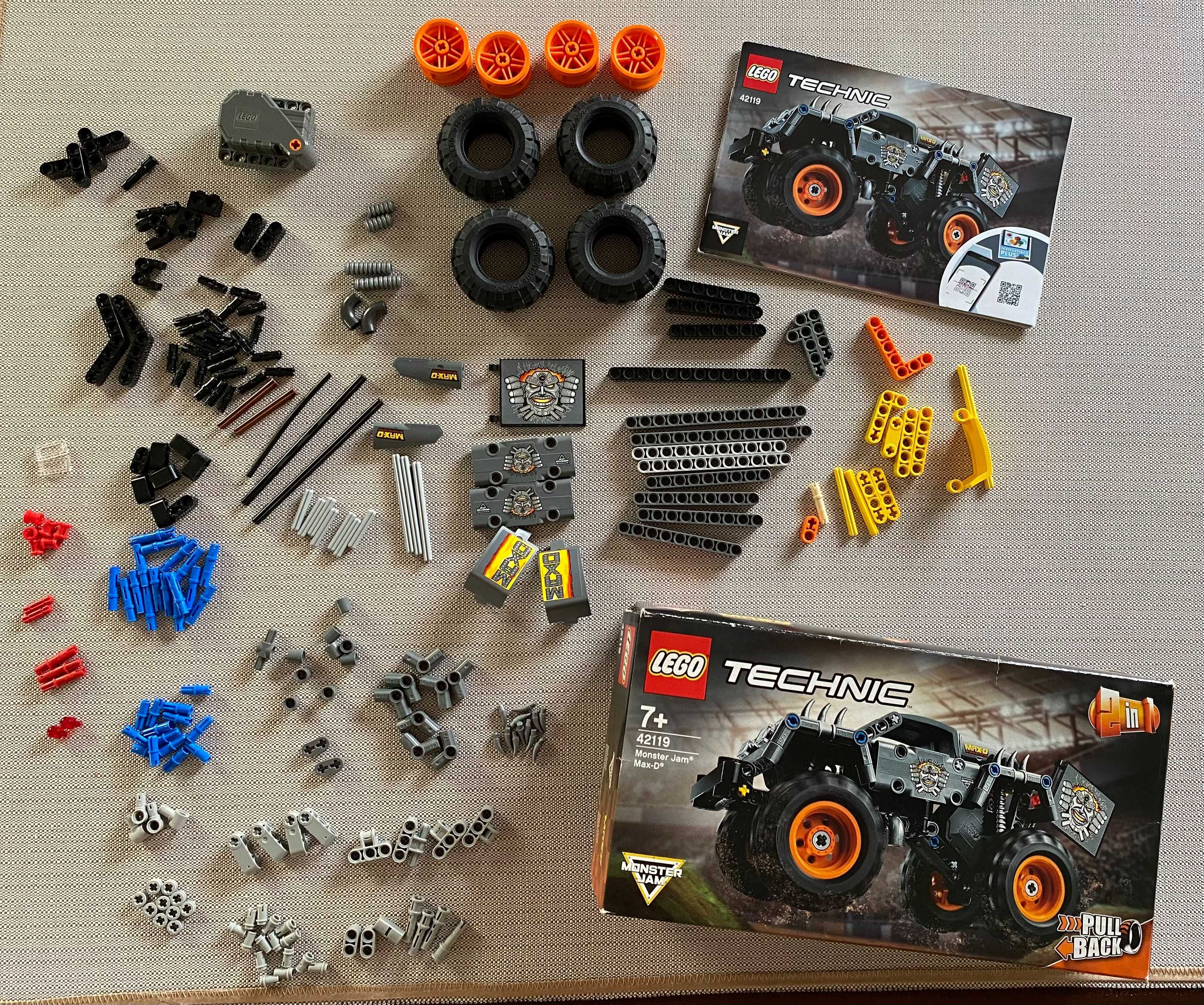Lego Technic 42119 Monster Jam Max-D *KOMPLETNY*