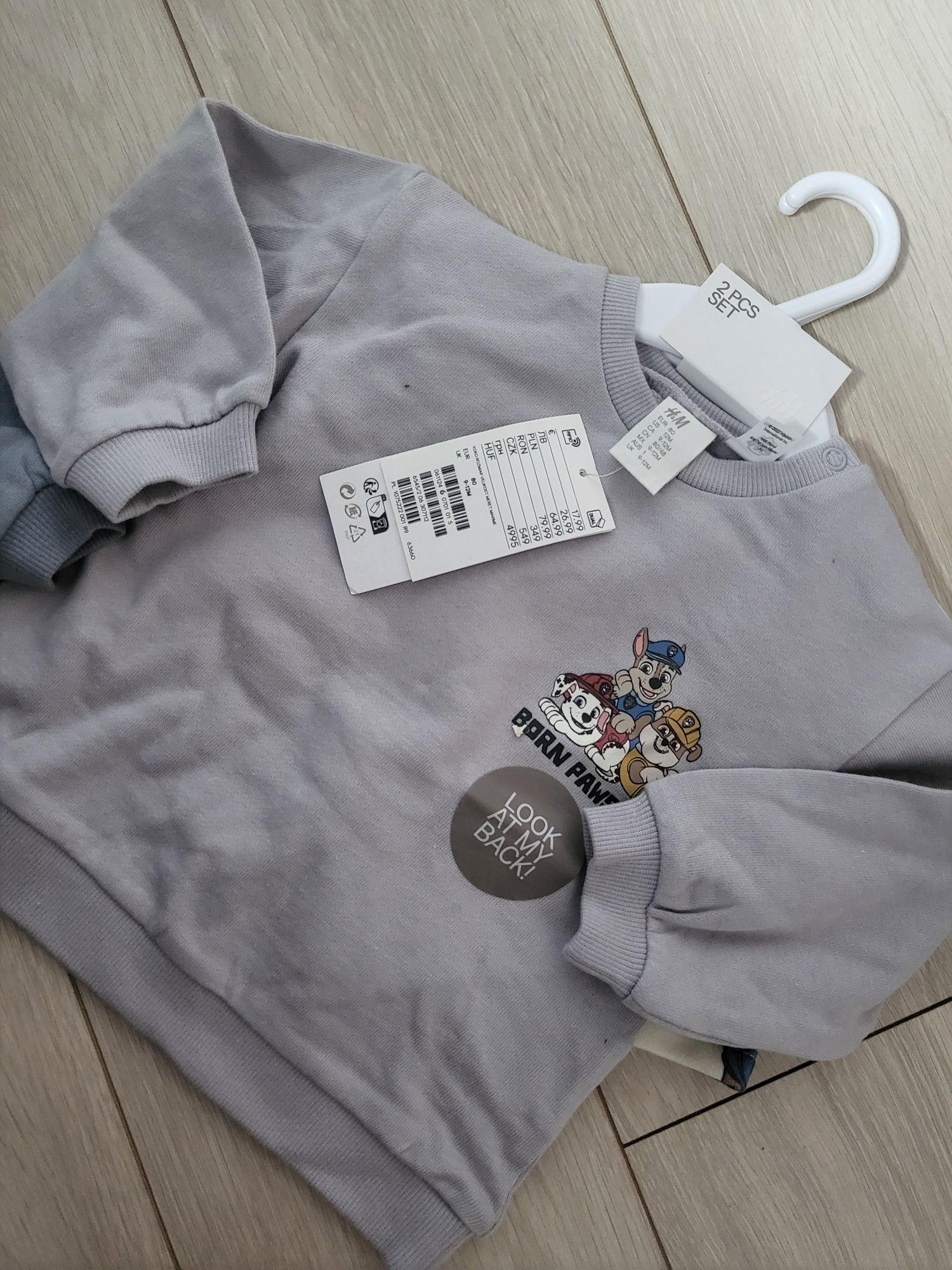 Nowy komplet h&m rozmiar 80