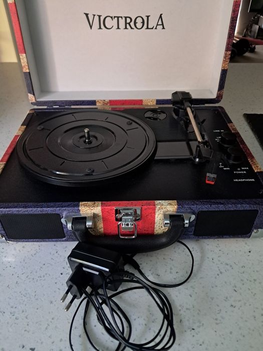 gira disco a funcionar