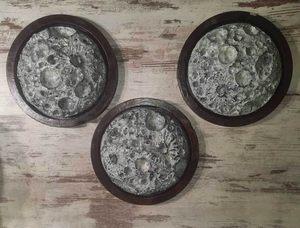 3D панно - луна.