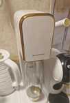 ZESTAW Saturator SODASTREAM ART biało złoty dwie butelki I + nabój